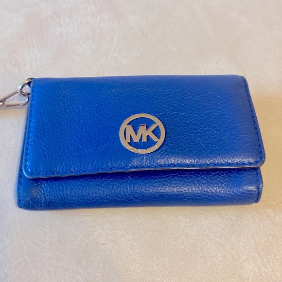 Michael Kors Bags Royal Blue Trifold Michael Kors Wallet Poshmark